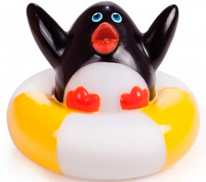 Ігри та іграшки: Брызгалка Пингвин, игрушка для купания, Canpol babies