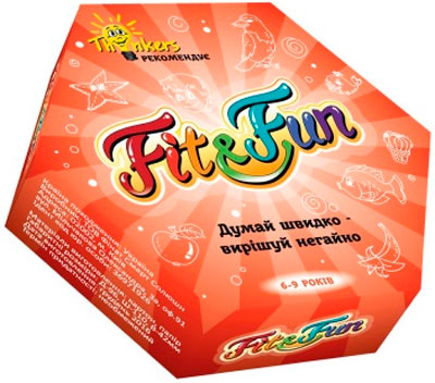 Настільні ігри: Fit and Fun для дітей 6-9 років (українська мова), Thinkers