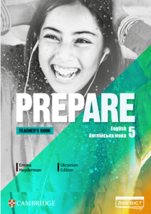Книги для дітей: Prepare for Ukraine НУШ 5 Teacher's Book with Digital Resource Pack  [Cambridge University Press]