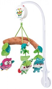 Іграшки на коляску та ліжечко: Музична карусель Лісові друзі, Canpol babies