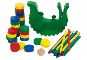 Ігри та іграшки: Настільна гра балансир Крокодил, Goki