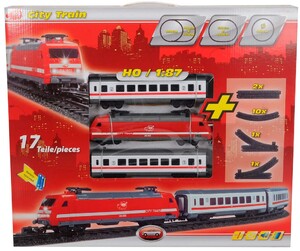 Железные дороги и поезда: Городская железная дорога (свет, звук), Dickie Toys