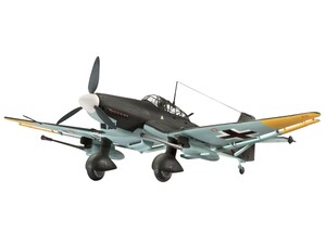 Збірні моделі-копії: Збірна модель Revell Бомбардувальник Junkers Ju 87 G-2 Tank Buster 1944 р Німеччина 172 (04692)