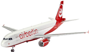 Ігри та іграшки: Збірна модель Revell Пасажирський літак Airbus A320 AirBerlin тисяча сто сорок чотири (04861)