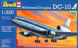 Збірна модель Revell Літак Mc Donell Douglas DC-10 KLM 1320 (04211)