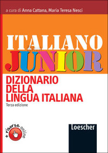Книги для дорослих: Italiano junior. Dizionario della lingua italiana. Con espansione online [Loescher]