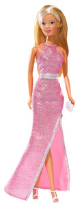 Лялька Штеффі в рожевій сукні та з сумочкою, серія Вечірній стиль, Steffi & Evi Love