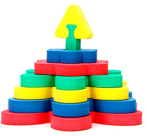 Ігри та іграшки: Пірамідка Ромашка, Бомік