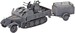 Набор для сборки модели Revell Немецкое самоходное зенитное орудие с прицепом SdKfz 7/1 172 (03195) дополнительное фото 2.
