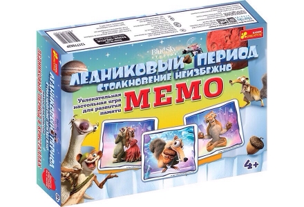 Настільні ігри: Настольная игра Мемо. Ледниковый период, Ranok Creative