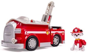 Ігри та іграшки: Автомобиль-трансформер с фигуркой Маршала (свет, звук), PAW Patrol