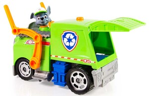 Игры и игрушки: Автомобиль с фигуркой Рокки (свет, звук), PAW Patrol