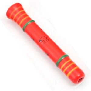 Музыкальные инструменты: Свисток-пищалка (красный), Мир деревянных игрушек