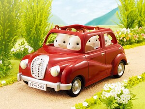 Игры и игрушки: Семейный автомобиль красный, Sylvanian Families