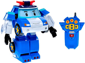 Фігурки: Робот-трансформер Поли 22 см, на радиоуправлении, Robocar Poli