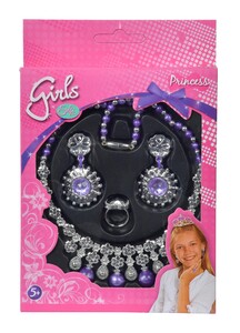 Костюмы и маски: Набор игрушечных украшений для девочки с фиолетовыми камушками, Sl Girls, Simba