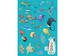 Гра навчальна з багаторазовими наліпками на постері «Підводний світ», Умняшка дополнительное фото 3.