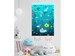Гра навчальна з багаторазовими наліпками на постері «Підводний світ», Умняшка дополнительное фото 1.