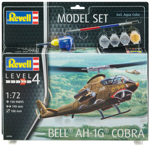 Сборные модели-копии: Подарочный набор Revell с моделью вертолета AH-1G Cobra (64956)
