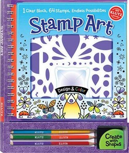 Книги для дітей: Stamp Art: Ordinary Shapes-Endless Possibilities