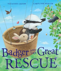 Книги про животных: Badger and the Great Rescue - мягкая обложка