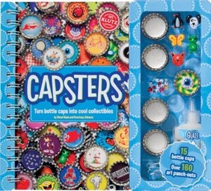 Книги для дітей: Capsters: Turn Bottle Caps Into Cool Collectibles