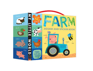 Farm Jigsaw and Sticker Book