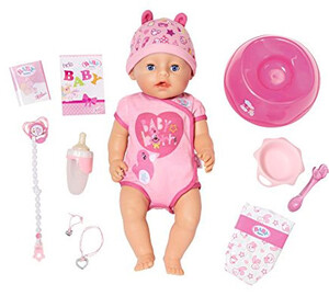 Игровые пупсы: Кукла Baby Born Очаровательная малышка (43 см), серия Нежные объятия