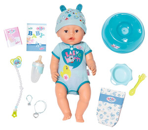 Ігри та іграшки: Кукла Baby Born Очаровательный малыш (43 см), серия Нежные объятия