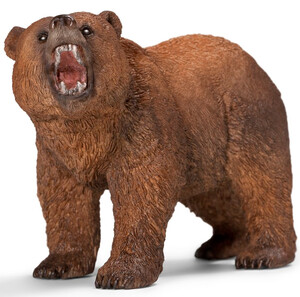 Тварини: Ведмідь грізлі, іграшка-фігурка, Schleich