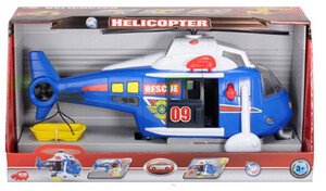 Повітряний транспорт: Вертоліт Служба порятунку з лебідкою, 41 см Dickie Toys