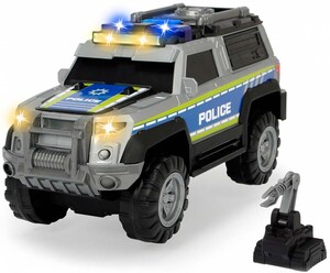 Рятувальна техніка: Функціональний автомобіль Поліція (30 см) зі світлом і звуком