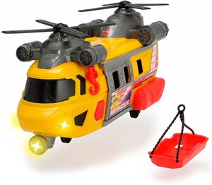 Функциональный вертолет Служба спасения (30 см) со светом и звуком