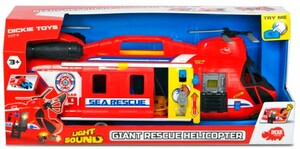 Ігри та іграшки: Функціональний вертоліт з 2 гвинтами Порятунок на море (світло, звук)