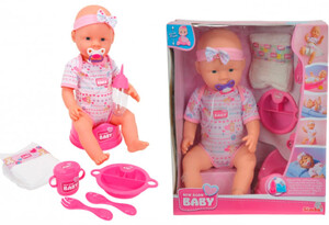 Игры и игрушки: Кукла-пупс девочка с аксессуарами, 43 см