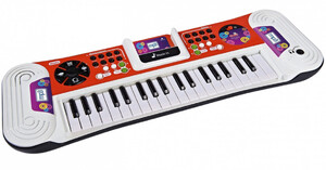 Дитячі піаніно та синтезатори: Синтезатор з роз'ємом для МР3-плеєра, 37 клавіш, 62 см My Music World