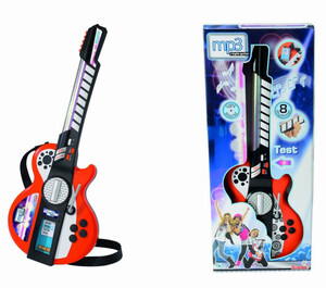 Ігри та іграшки: Музыкальный инструмент гитара с разъемом для MP3 (4006592686284)