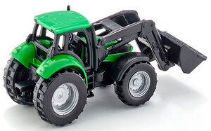 Игры и игрушки: Трактор Deutz-Fahr с ковшом Siku