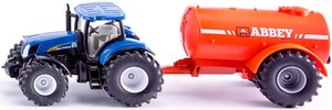 Игры и игрушки: Трактор New Holland с цистерной, 1:50