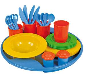 Игры и игрушки: Набор посуды Cafe Ole Lena