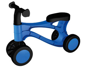Детский транспорт: Беговел (18m+) синий