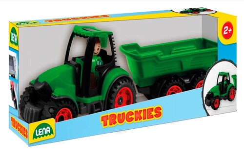 Міська та сільгосптехніка: Трактор з причепом Truckies (38 см)
