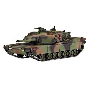 Моделирование: Танк (1989г., США) M1A1 (HA) Abrams, 1:72, Revell