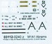 Танк (1989г., США) M1A1 (HA) Abrams, 1:72, Revell дополнительное фото 4.