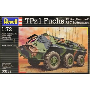Бронетранспортер (1979р., Німеччина) TPz A1 Fuchs Eloka Hummel / ABC, 1:72, Revell
