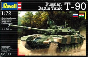 Збірні моделі-копії: Танк Russian Battle Tank T-90; 1:72, Revell