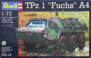 Ігри та іграшки: Бронетранспортер (1979р, Німеччина) TPz 1 Fuchs, 1:72, Revell