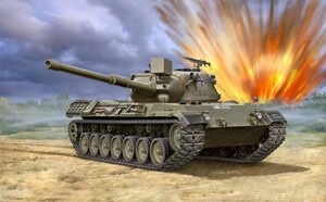 Военная техника: Танк Leopard 1 (1964 г., Германия), 1:35, Revell