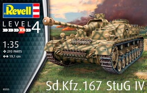 Военная техника: Самоходная артиллерийская установка Sd.Kfz. 167 StuG IV, 1:35, Revell