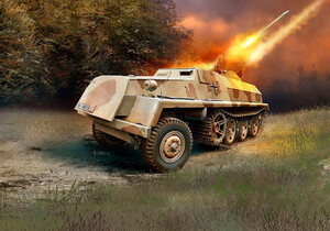 Збірні моделі-копії: Бронеавтомобіль з пускової ракетною установкою Panzerwerfer 42 auf sWS, 1:72, Revell